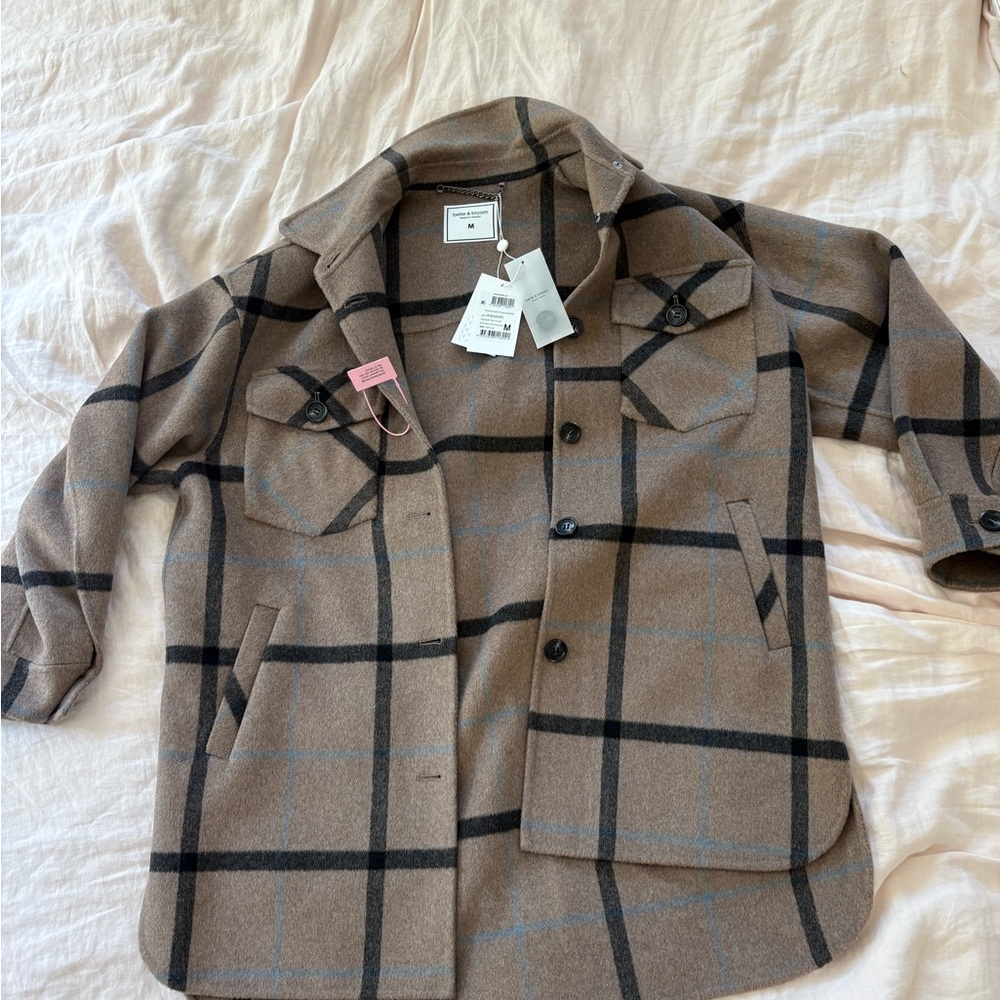 Plaid Brown Jacket